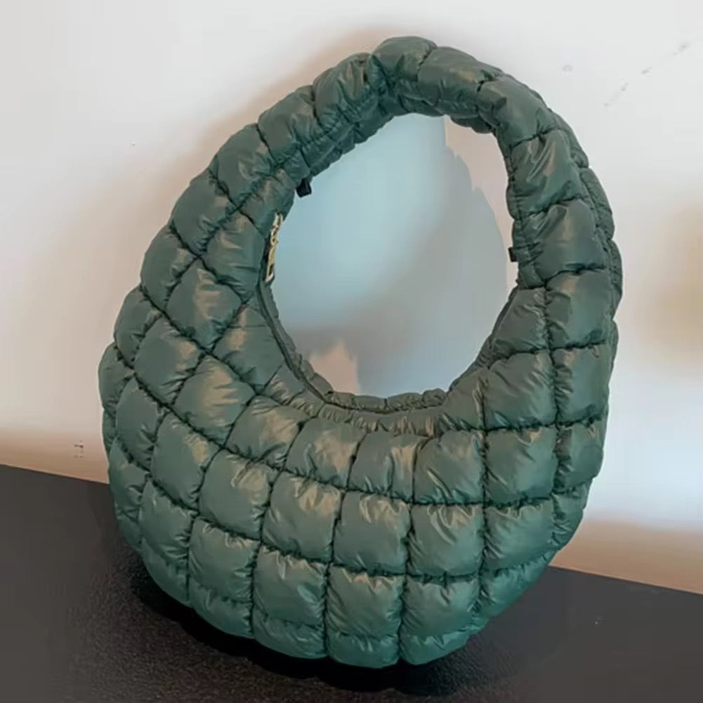 Levoire | Sac En Demi-Lune Rembourré Vert