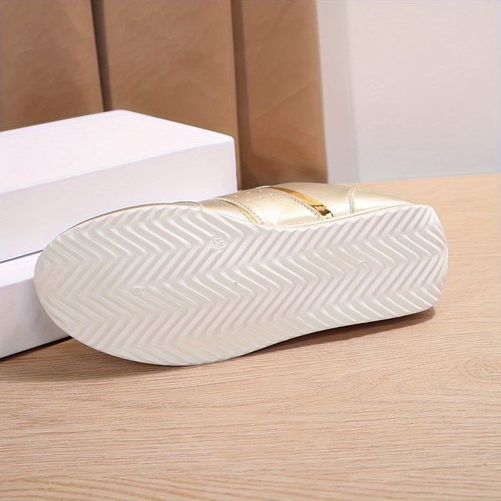Levoire | Glamour Sneaker Avec Des Plaques Réfléchissantes Légères