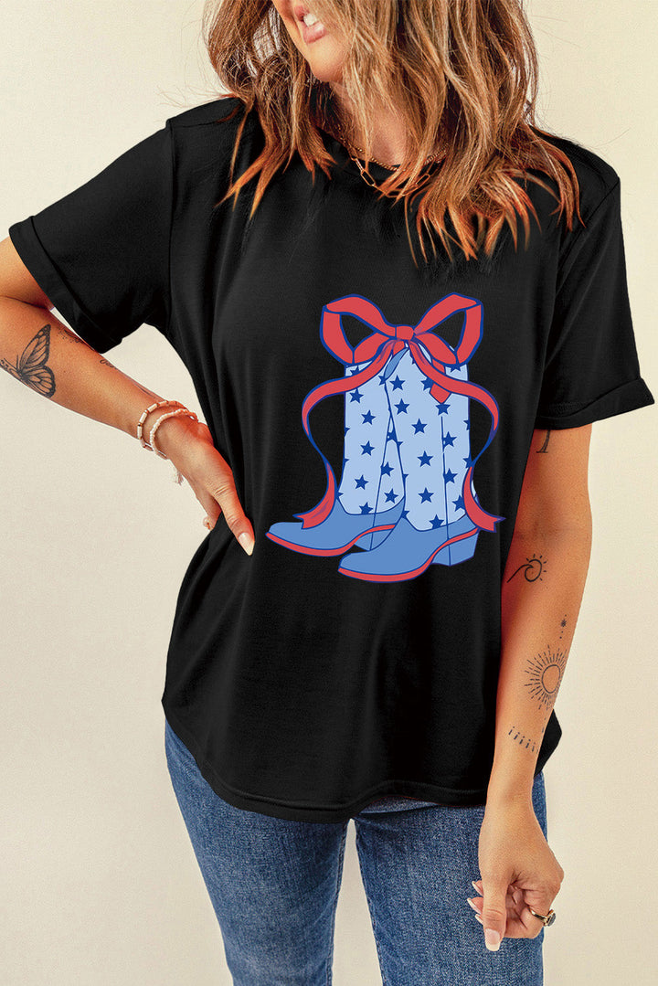 Levoire | Boot Graafikko Col rond T-shirt à manches courtes