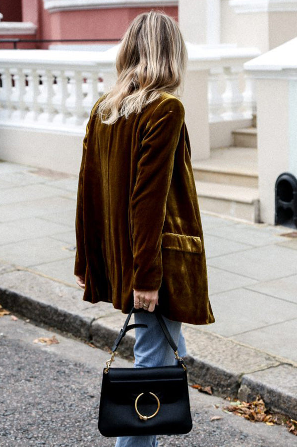 Levoire | Blazer En Velours Pour Femmes