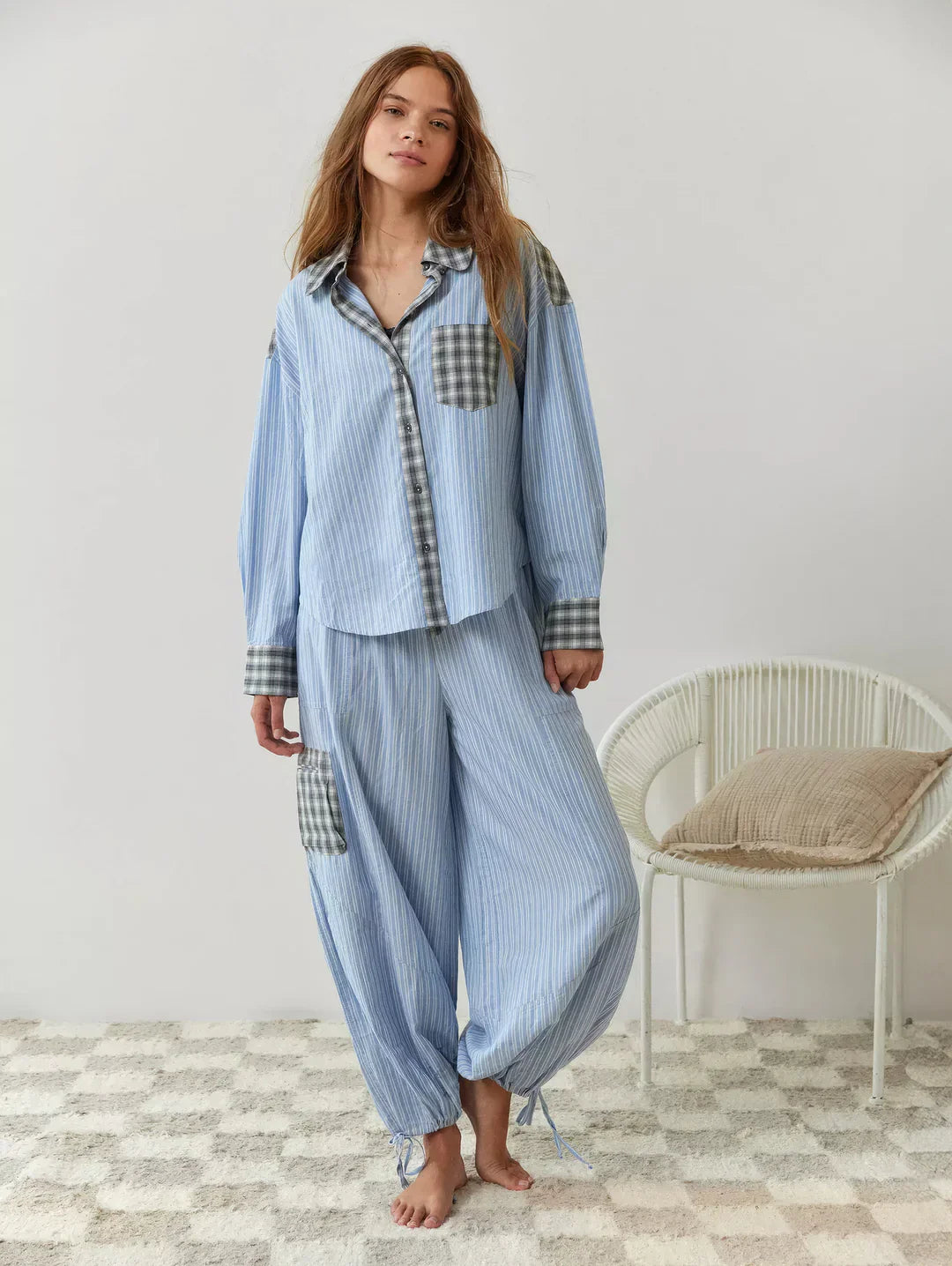 Levoire | Ensemble De Pyjama Bleu