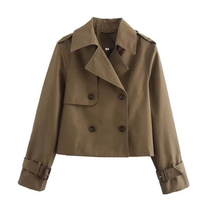 Levoire | Trench-Coat Court Braun