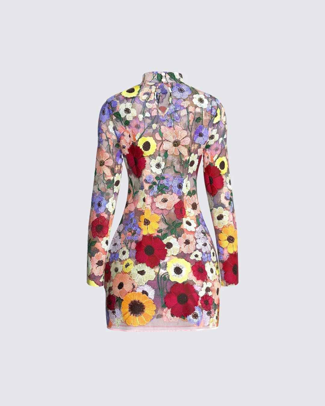 Levoire | Robe À Fleurs Avec Manches Longues