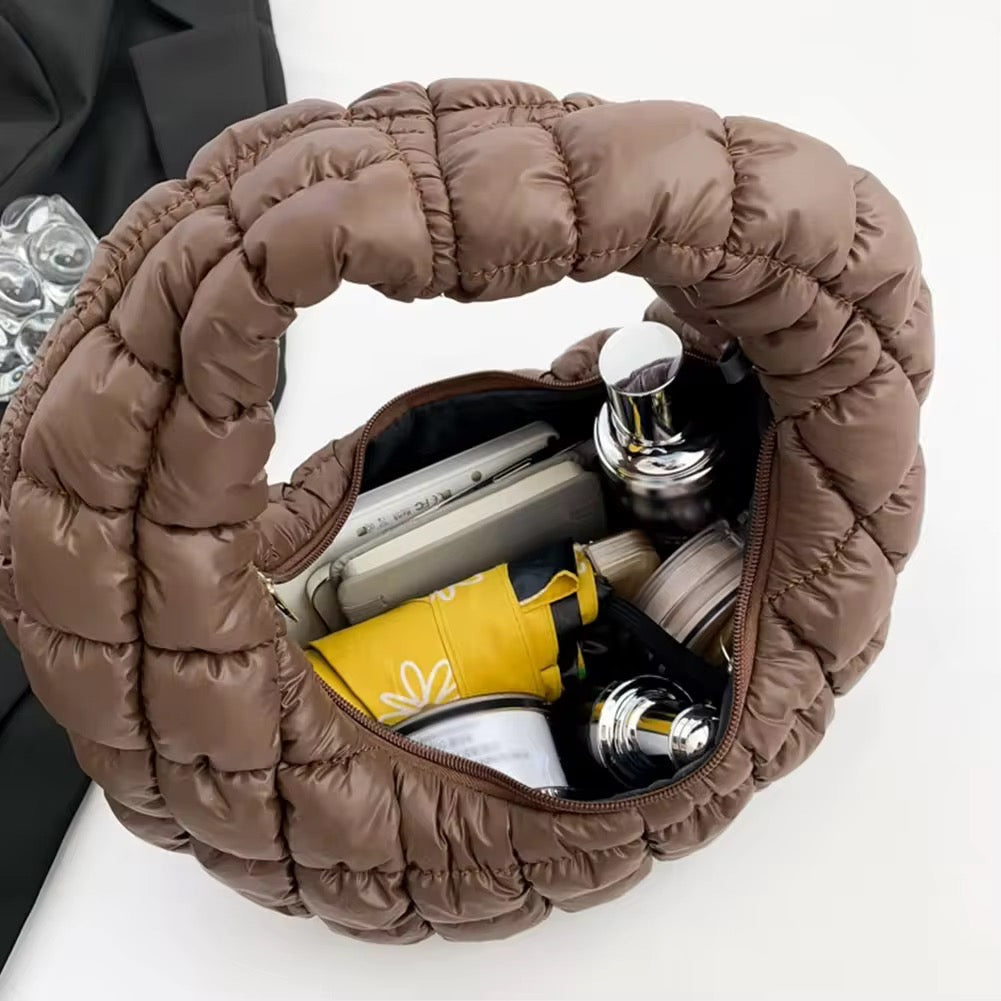 Levoire | Sac En Demi-Lune Rembourré Braun