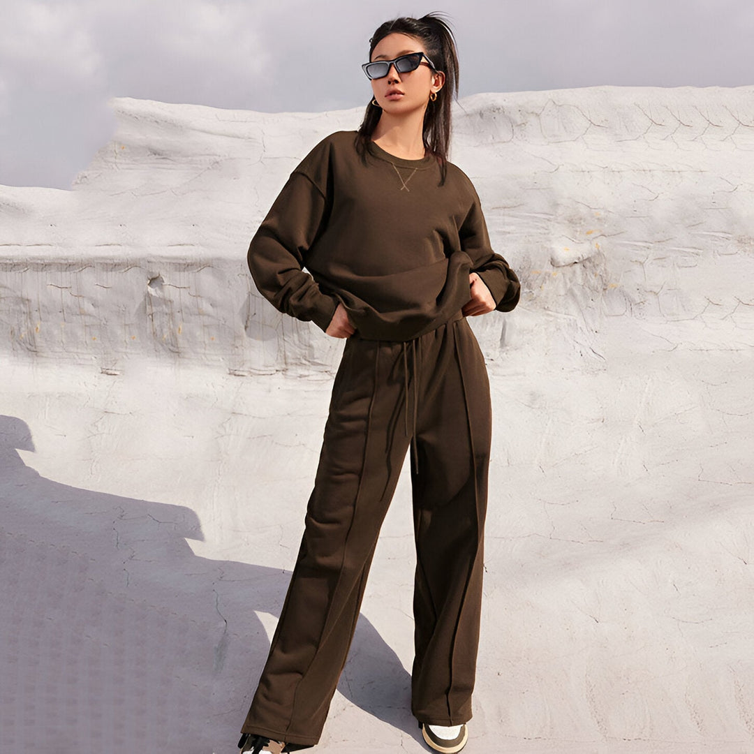 Levoire | Le Pull Détendu Parfait Braun