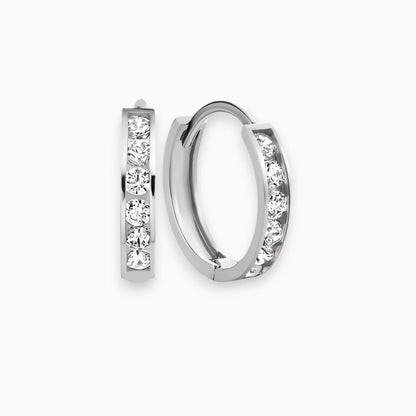 Levoire | Boucles D'Oreilles Intemporelles En Diamant Argent