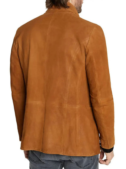 Levoire | Blazer Retro à Col Montant et Poche Loisirs Élégant