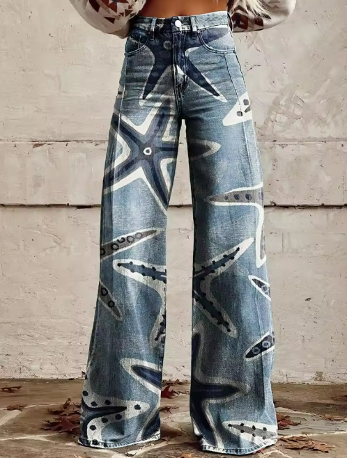 Levoire | Pantalon Boho À Coupe Large Dans Le Style Hippie