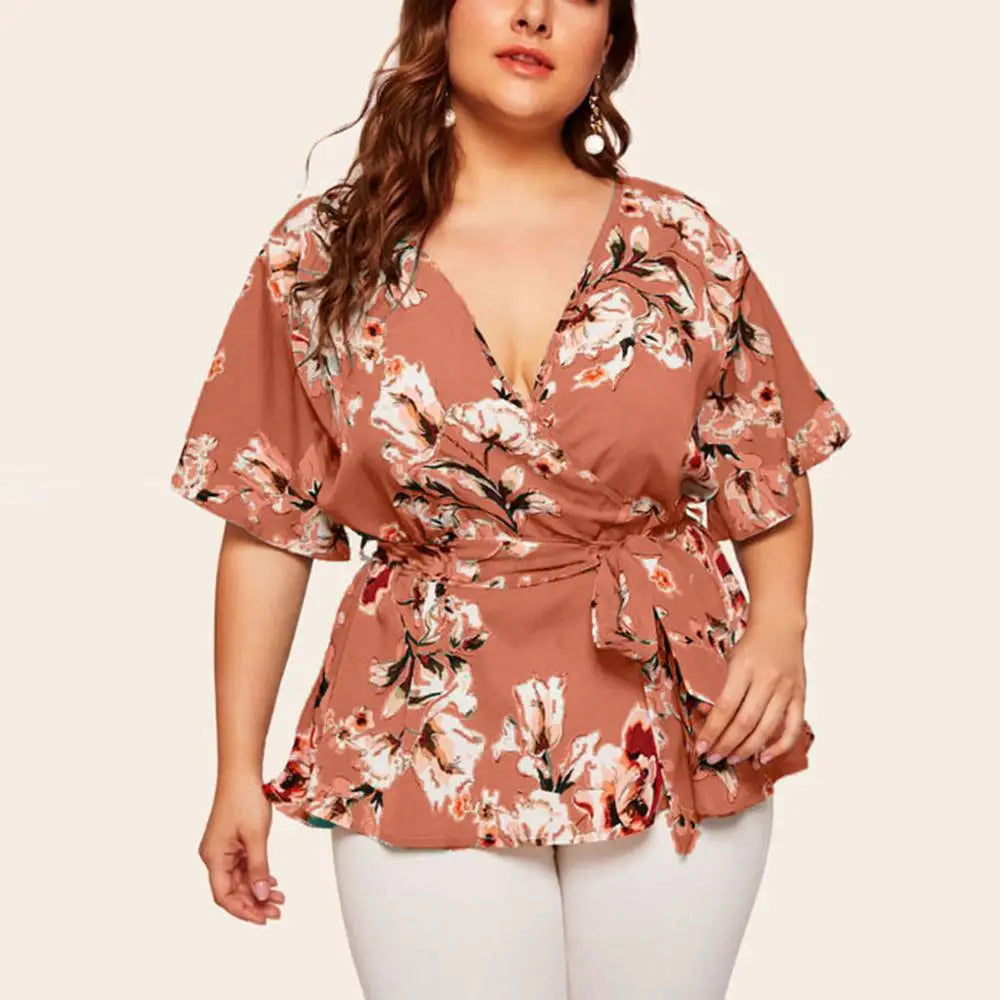 Levoire | Haut Grande Taille - Coloré Et Polyvalent Orange