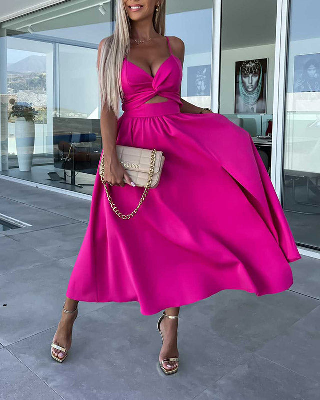 Levoire | Robe D'Été Robe De Loisirs Rosa