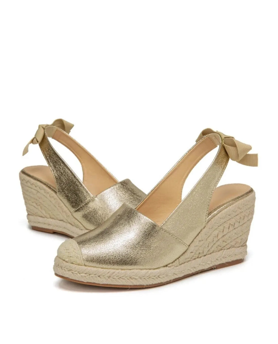 Levoire | Boucle Couleur Dorée Sandales Pour Femmes