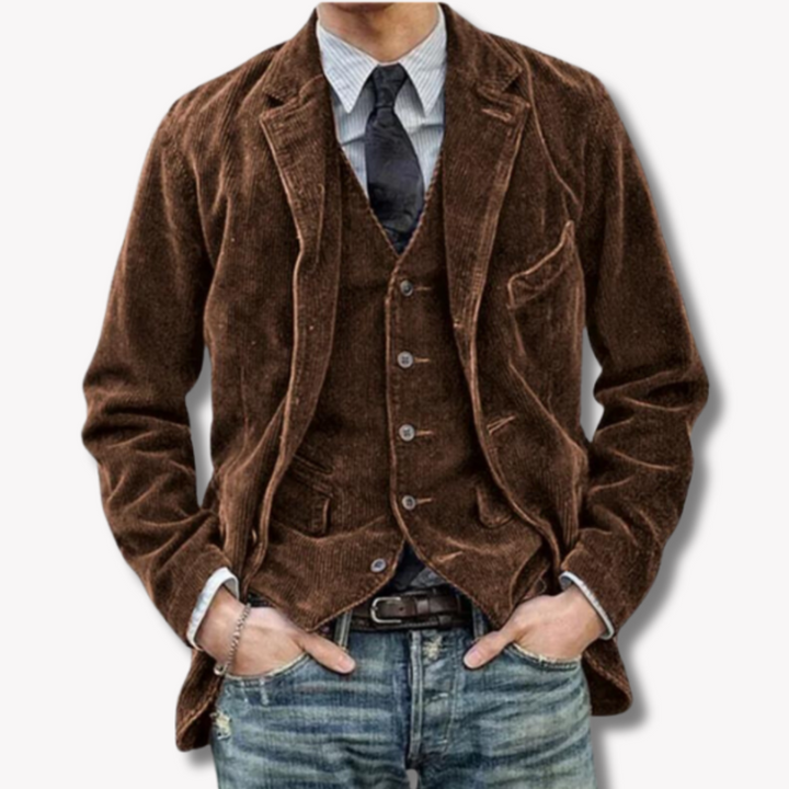 Levoire | Manteau Classique Homme Braun