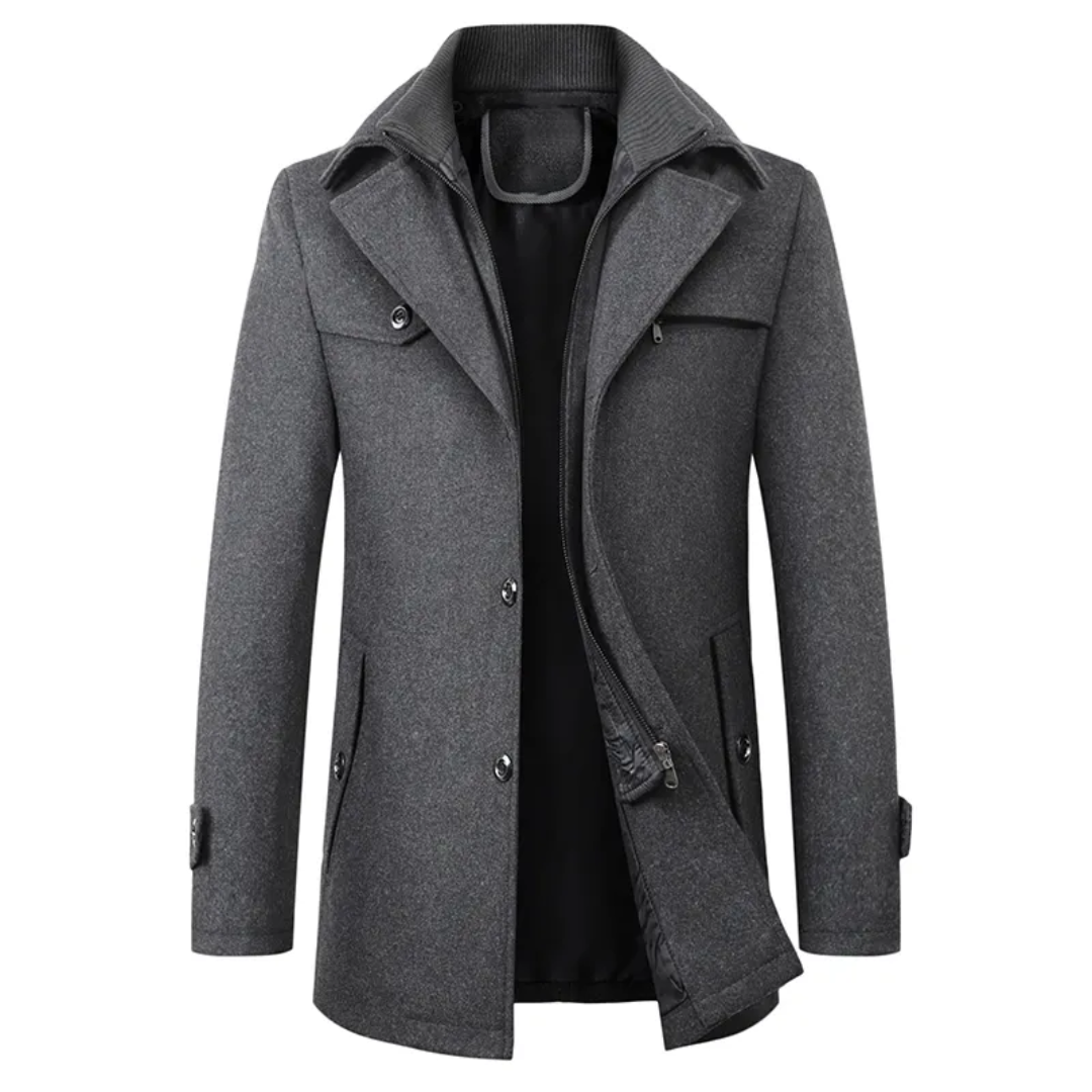 Levoire | Vêtement Polyvalent Élégant et Confortable Toute Saison Sterling gris