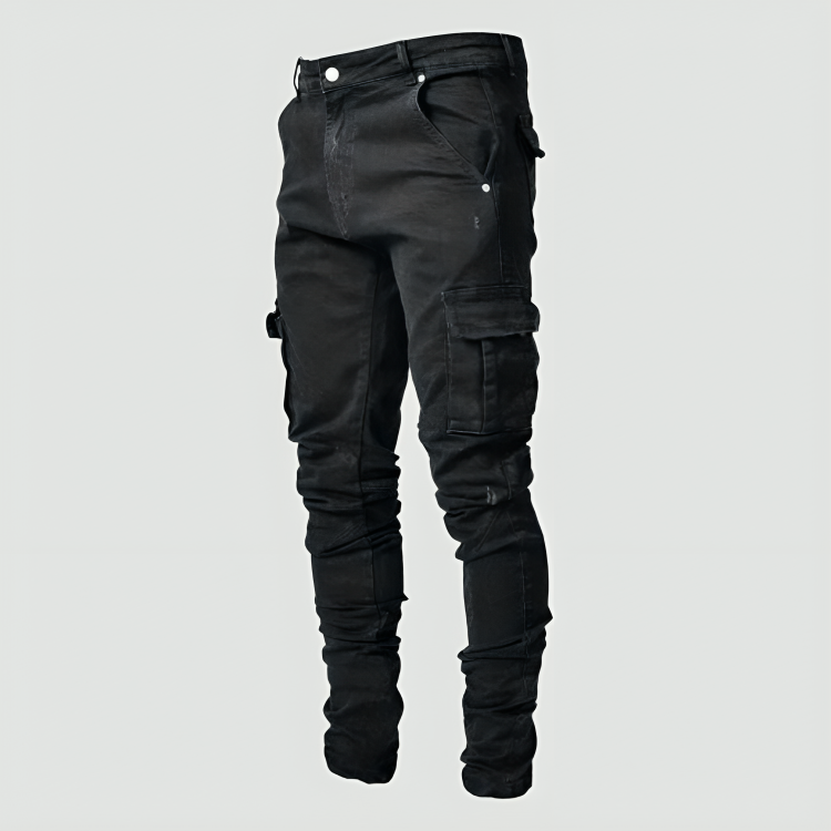 Levoire | Pantalon Extensible Noir