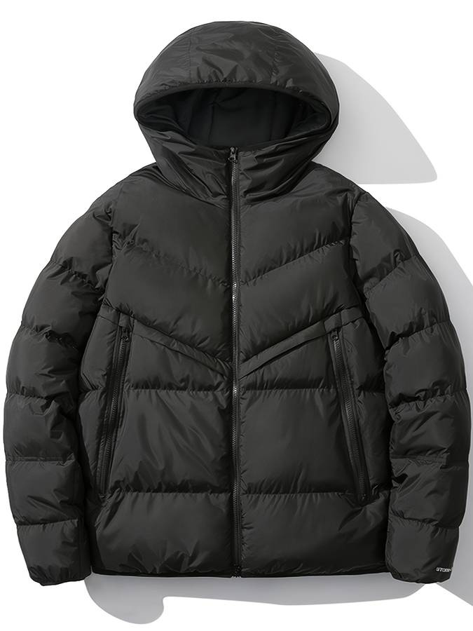 Levoire | Jacket Avec Col Levant Hommes Noir