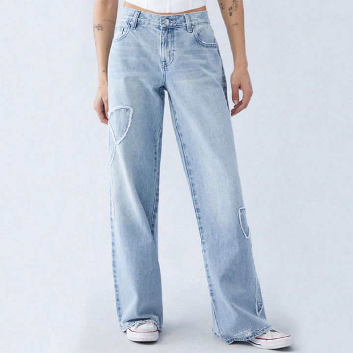 Levoire | Jeans Longs Pour Femmes Bleu clair