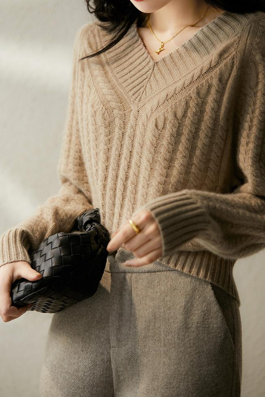 Levoire | Pull En Tricot Avec Décolleté Femmes