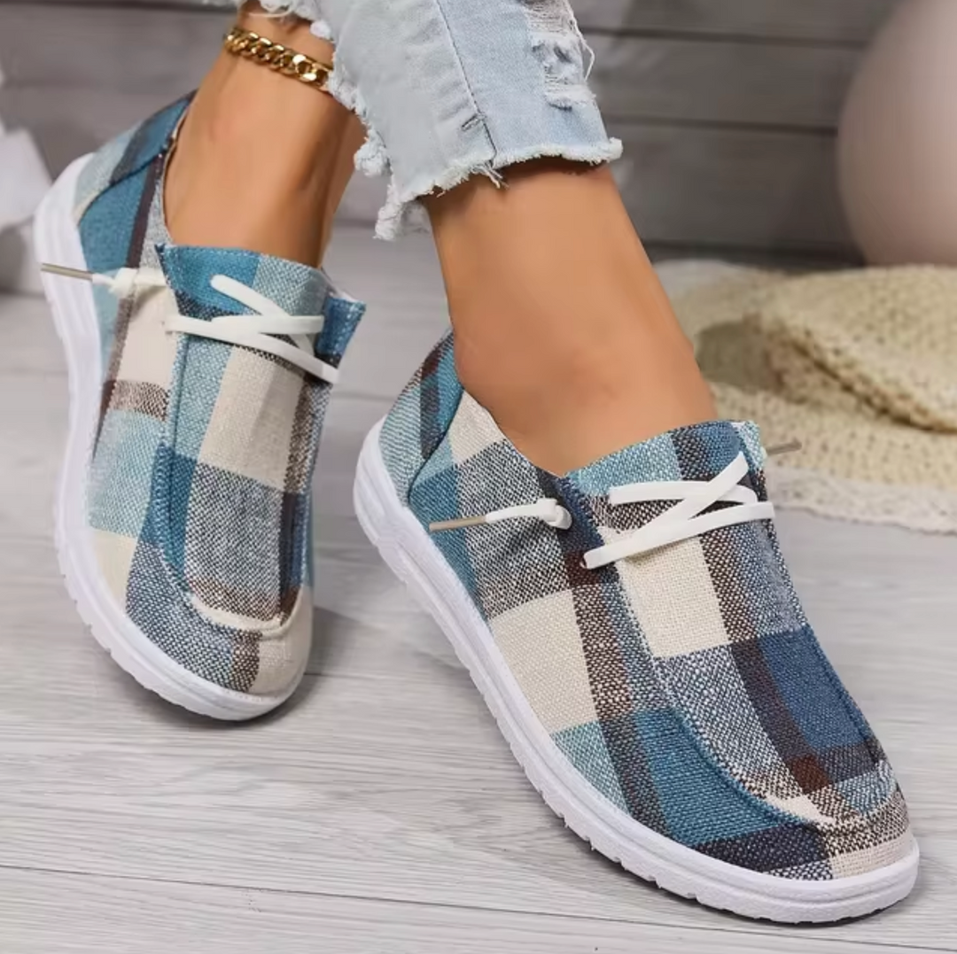 Levoire | Baskets Légères Sans Lacets À Semelle Plate Bleu