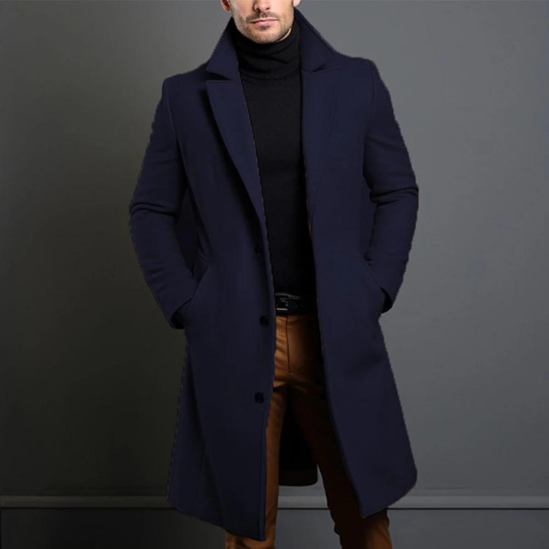 Levoire | Veste En Laine De Haute Qualité Bleu