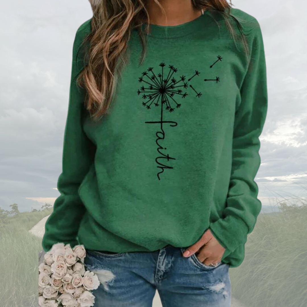 Levoire | Élégant Pull 'Faith' Vert