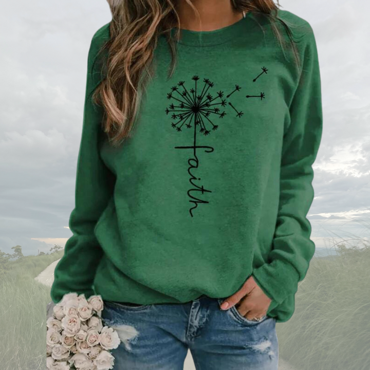 Levoire | Élégant Pull 'Faith' Vert