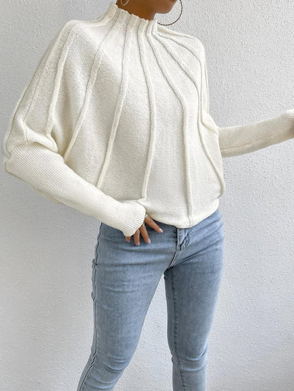 Levoire | Pull En Tricot Chaud Avec Col Montant