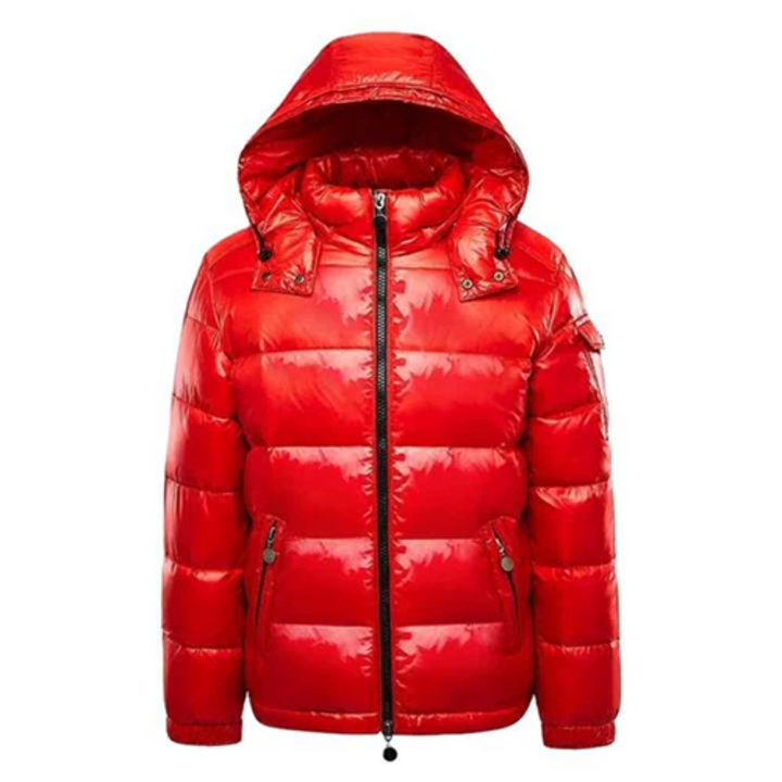 Levoire | Doudoune pour hommes avec capuche Rot