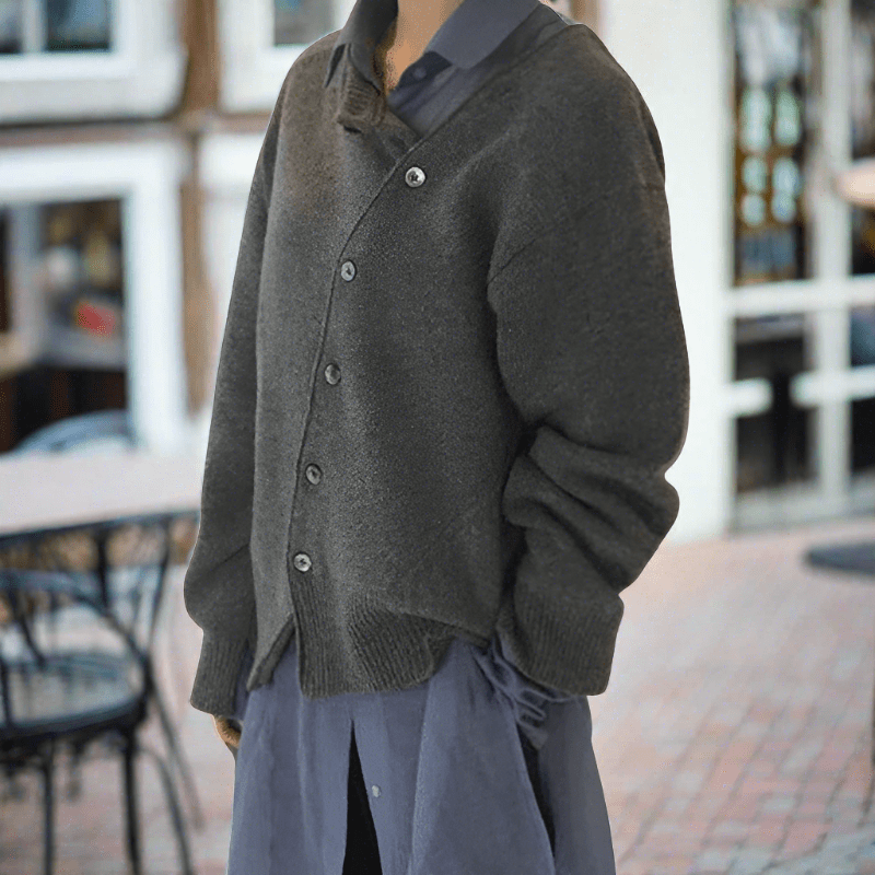 Levoire | Cardigan Avec Des Boutons Gris