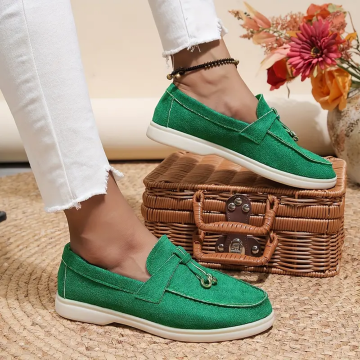 Levoire | Élégant Mocassin en matériau doux Rosa