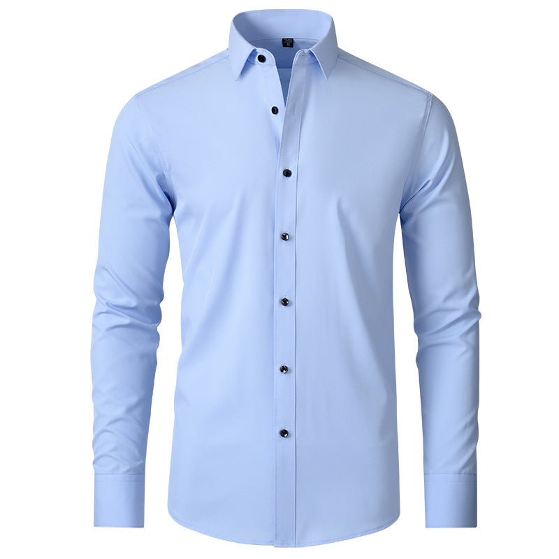 Levoire | Chemise Stretch/Tricot Sans Coutures Bleu clair