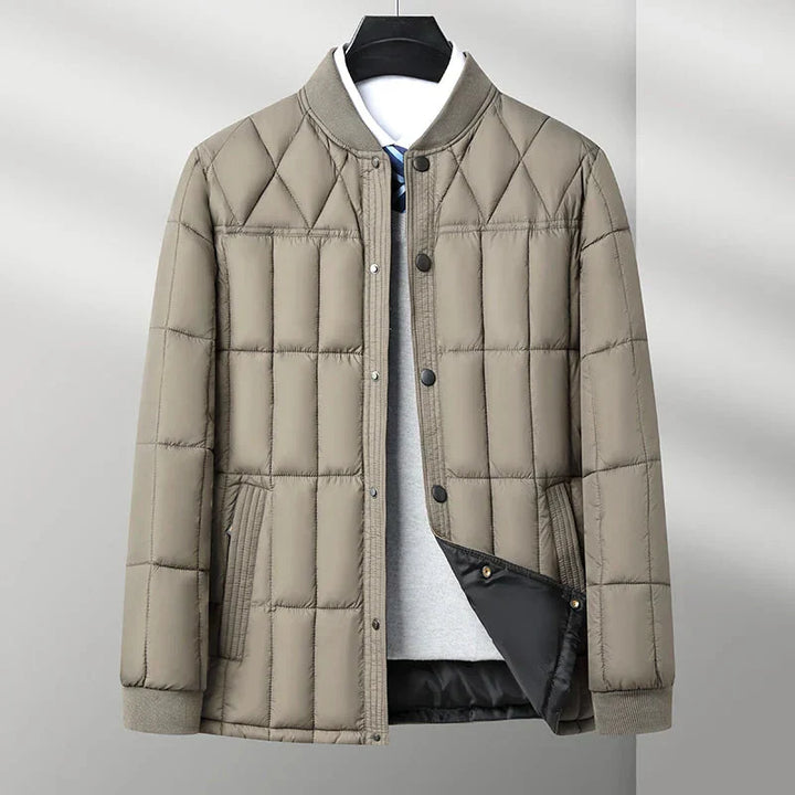Levoire | Veste en duvet urbaine pour hommes Beige