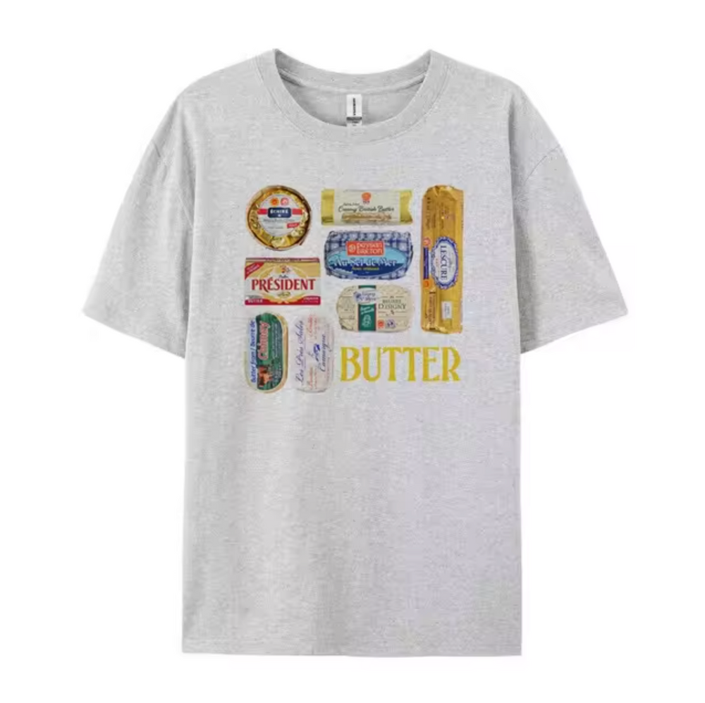 Levoire | T-Shirts Rétro Beurre Gris