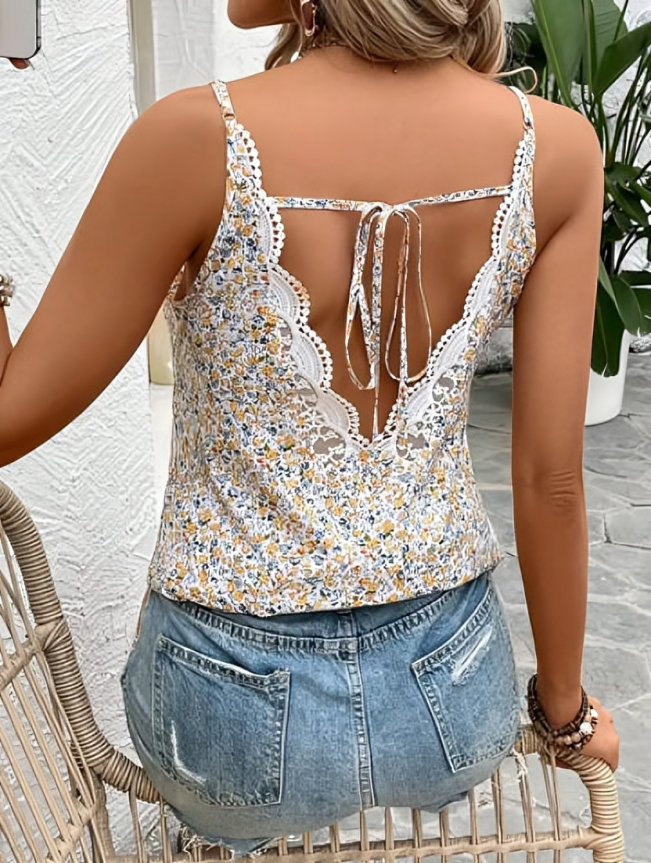 Levoire | Débardeur Avec Motif Floral