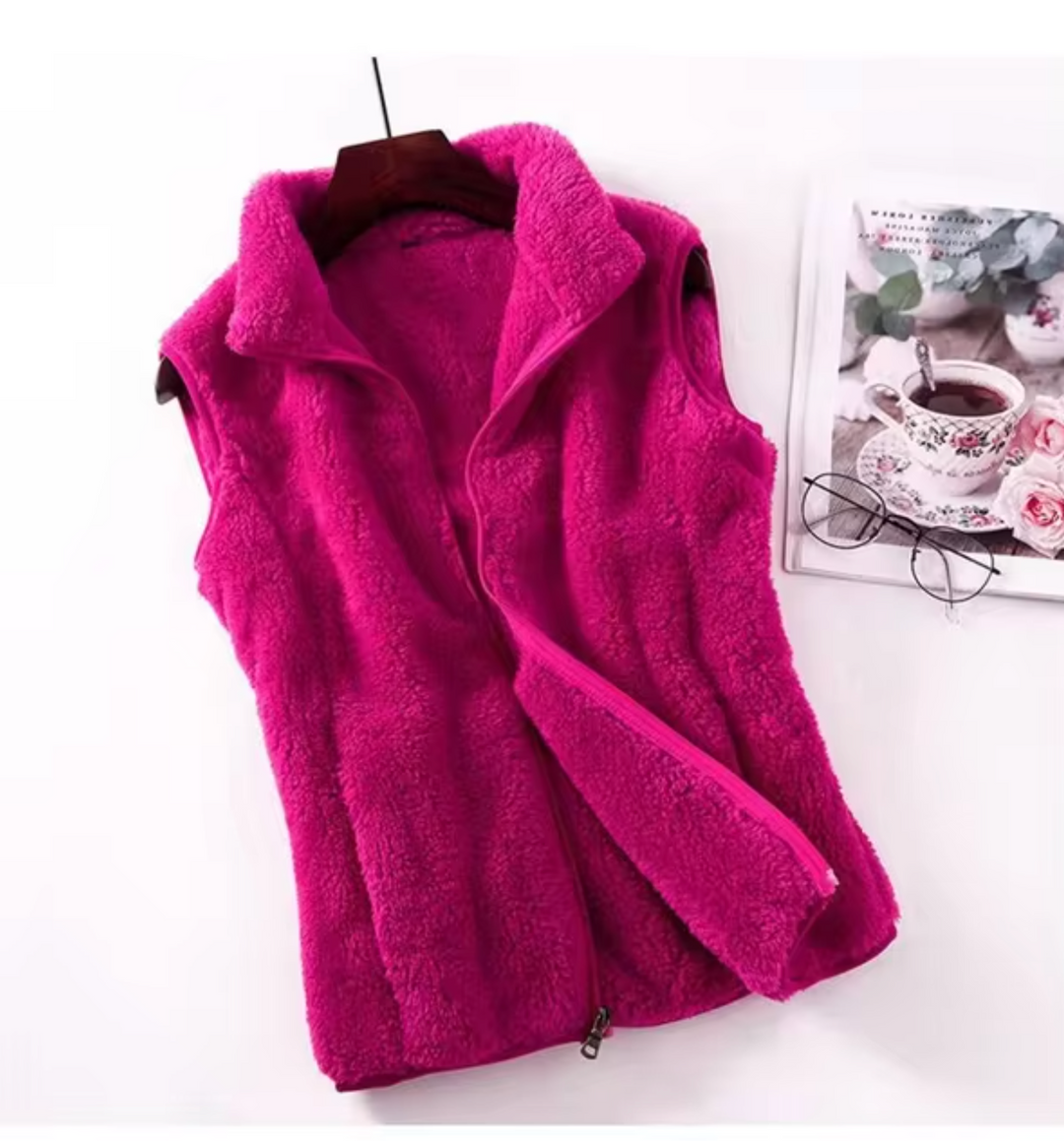 Levoire | Gilet Confortable Pour Femmes Pour Les Jours Froids Rose