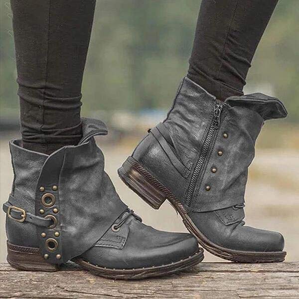 Levoire | Bottes latérales confortables et antidérapantes Gris