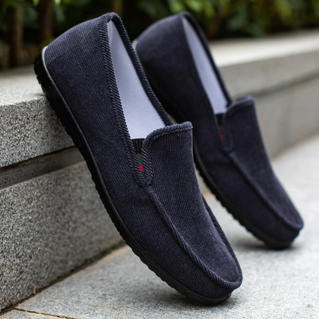 Levoire | Mocassins Confortables Pour Hommes Pour Le Quotidien Bleu