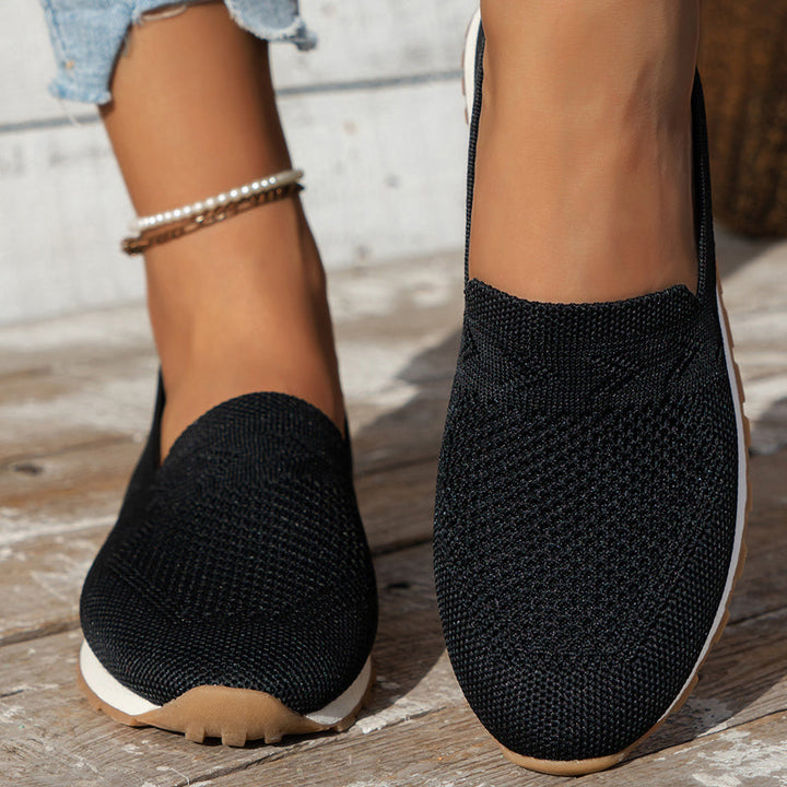 Levoire | Robe Rayée Vive Noir