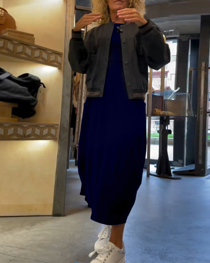 Levoire | Robe Sweatshirt Longue