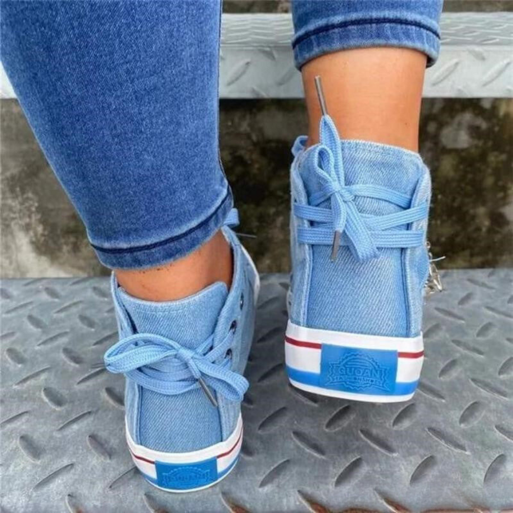 Levoire | Chaussures En Denim Élégantes
