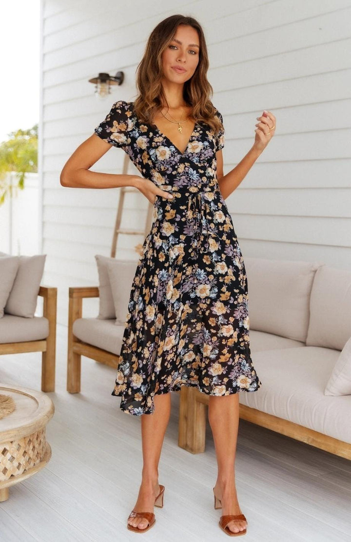 Levoire | Robe Midi, Idéale Pour Le Printemps Et Un Usage Quotidien