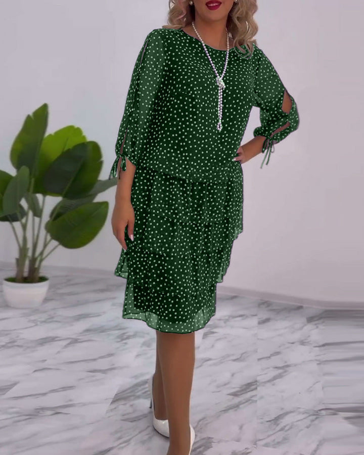 Levoire | Robe Élégante À Pois