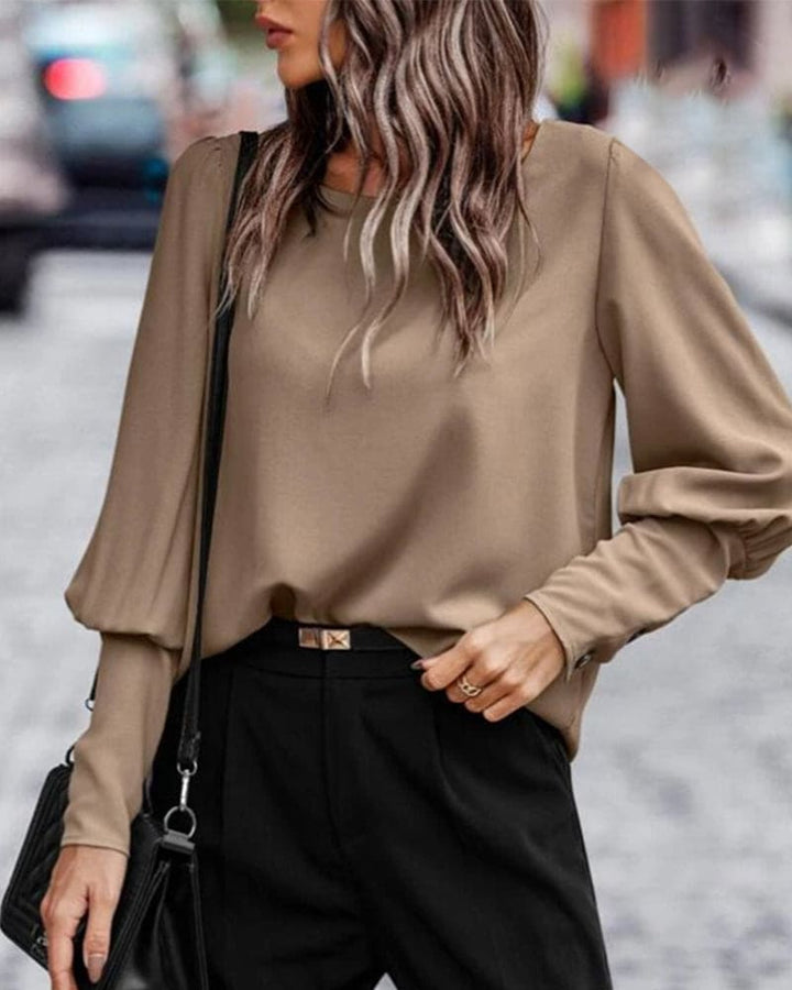 Levoire | Blouse Avec Des Manches Bouffantes