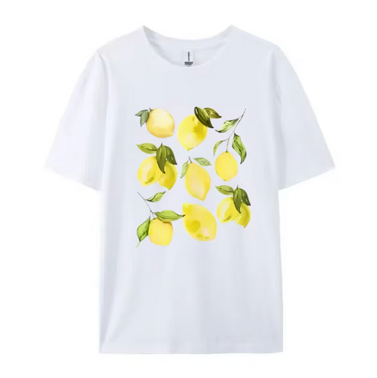 Levoire | T-Shirt Motif De Fruit Citron