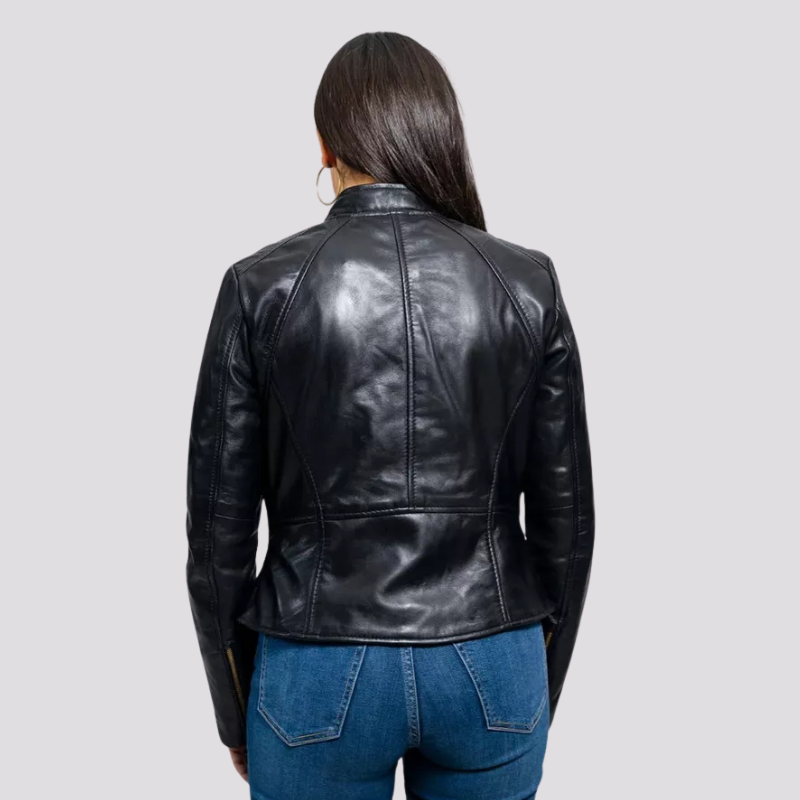 Levoire | Veste Légère En Cuir Élégante