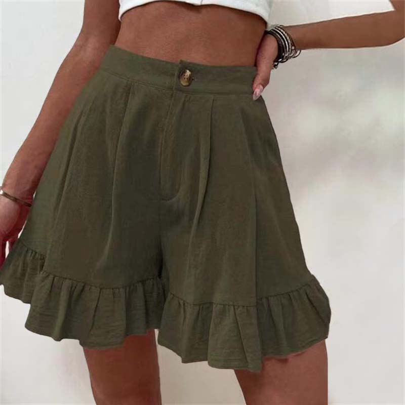 Levoire | Shorts Avec Ourlet Froncé