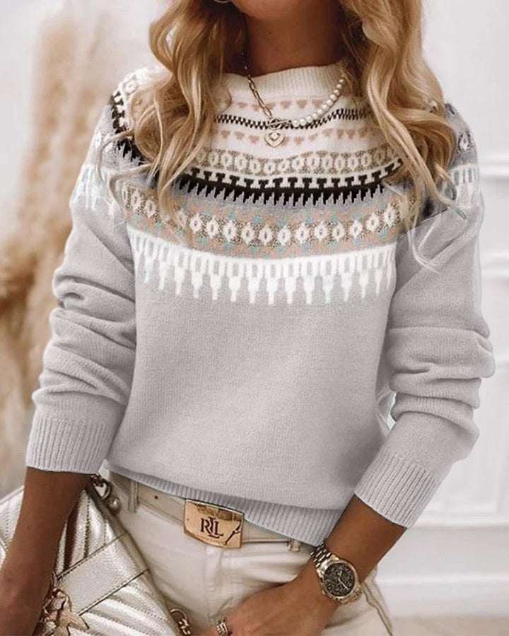 Levoire | Pull En Tricot Confortable Et Chaud Pour Tous Les Jours. Gris