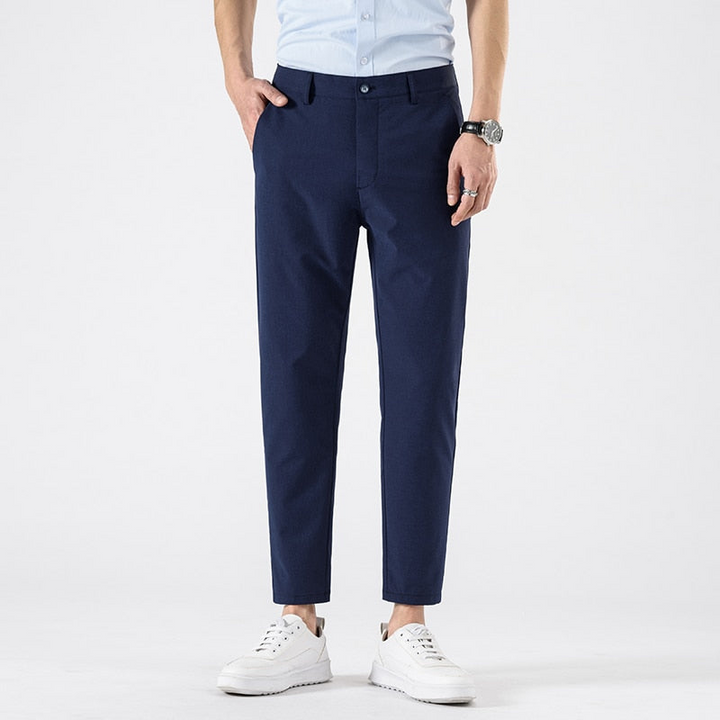 Levoire | Pantalon Baggy Pour Hommes Noir Marine bleu