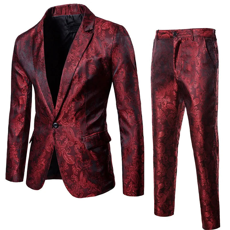 Levoire | Costume Deux Pièces Set Rot