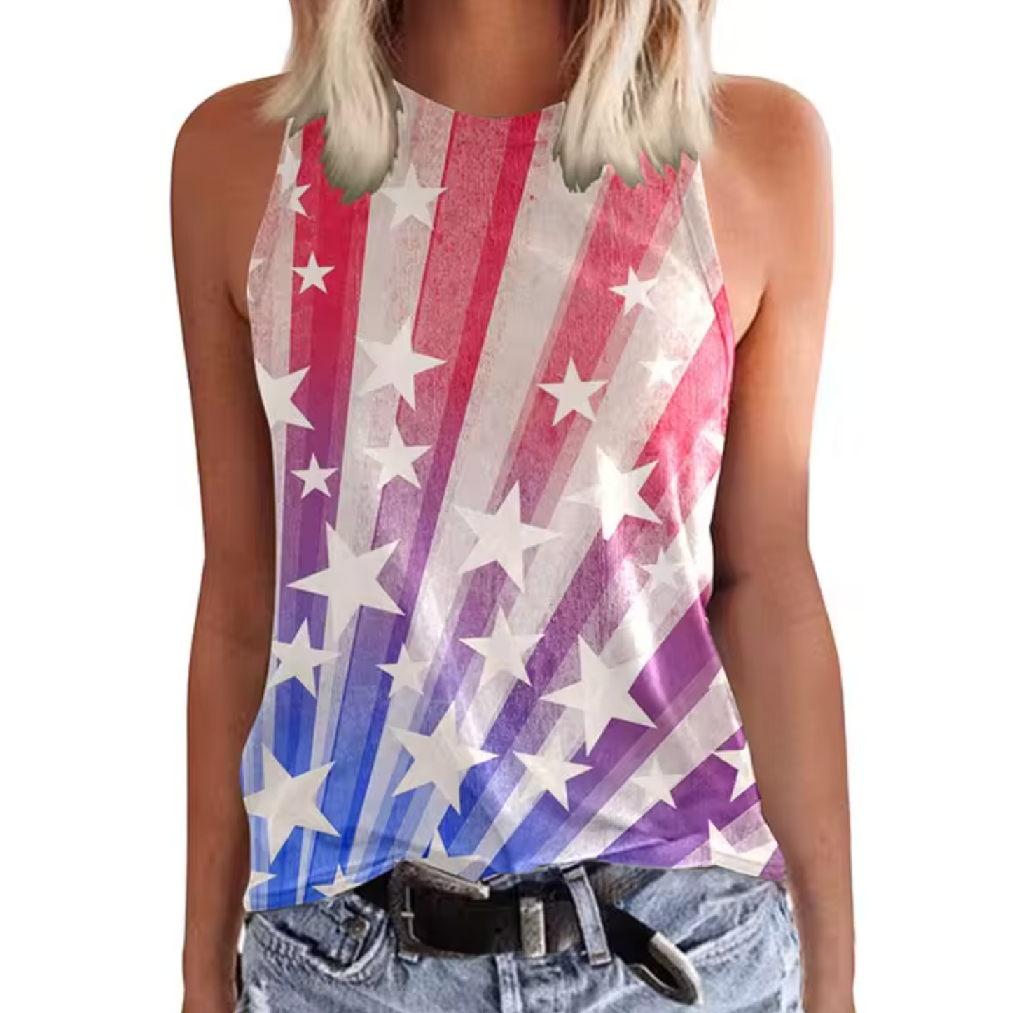 Levoire | T-Shirts Sans Manches Avec Designs Imprimés Rosa lilas