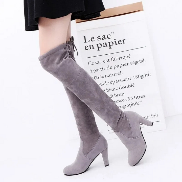 Levoire | Bottes puissantes pour femmes, ajustement confortable Gris